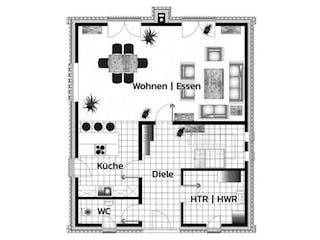 Massivhaus WIMBLEDON von Kagebau,  Grundriss 2