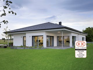 Fertighaus MH VITA von WEISS Holzhaus Schlüsselfertig ab 663300€, Bungalow Außenansicht 1