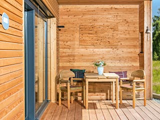 Fertighaus Haus Martha von Naturholzhaus Bayern, Bungalow Außenansicht 3