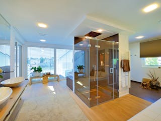 Fertighaus Haus Reichenbach von Naturholzhaus Bayern, Cubushaus Innenansicht 4