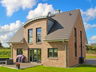 Massivhaus Friedrichsort von Nissen Massivhaus, Satteldach-Klassiker Außenansicht 1