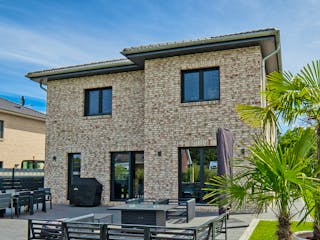 Massivhaus Plön von Nissen Massivhaus, Stadtvilla Außenansicht 1