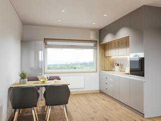 Fertighaus Duomod 63 von NOVA TEQ - Wolf Bauservice Schlüsselfertig ab 135800€, Bungalow Innenansicht 2