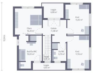 Fertighaus Black Label 20 von OKAL Haus Schlüsselfertig ab 563900€, Cubushaus Grundriss 2