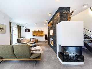 Fertighaus Musterhaus Fellbach von OKAL Haus Schlüsselfertig ab 557900€, Satteldach-Klassiker Innenansicht 2