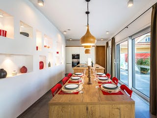 Fertighaus Musterhaus Fellbach von OKAL Haus Schlüsselfertig ab 557900€, Satteldach-Klassiker Innenansicht 5