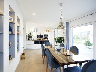 Fertighaus Musterhaus Werder von OKAL Haus Schlüsselfertig ab 527900€, Satteldach-Klassiker Innenansicht 2