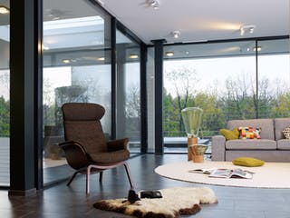 Fertighaus Musterhaus Wuppertal von OKAL Haus Schlüsselfertig ab 795900€, Cubushaus Innenansicht 1