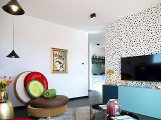 Fertighaus Pult 13 von OKAL Haus Schlüsselfertig ab 528900€, Pultdachhaus Innenansicht 1