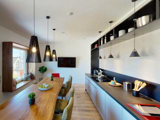 Fertighaus TownHouse 13.2 Satteldach von OKAL Haus Schlüsselfertig ab 605900€, Satteldach-Klassiker Innenansicht 8