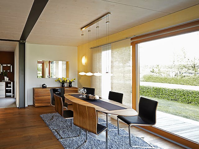 Fertighaus Musterhaus von petershaus, Satteldach-Klassiker Innenansicht 3