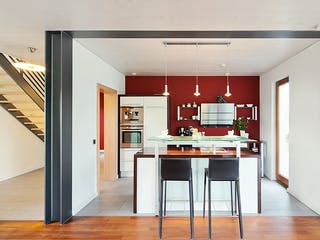 Fertighaus Einfamilienhaus mit Erker und großzügigem Balkon von petershaus, Satteldach-Klassiker Innenansicht 4