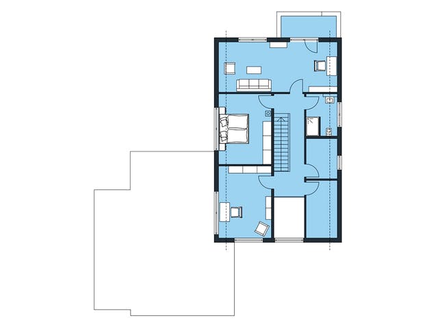 Massivhaus Achenbach von Plan-Concept Massivhaus, Satteldach-Klassiker Grundriss 2