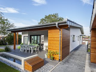 Massivhaus Glasmacher von Plan-Concept Massivhaus, Bungalow Außenansicht 1