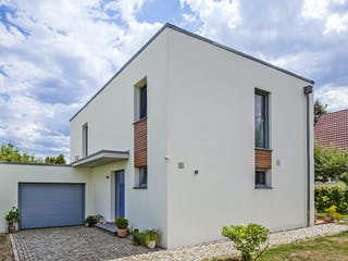 Massivhaus Poschmann von Plan-Concept Massivhaus, Cubushaus Außenansicht 1
