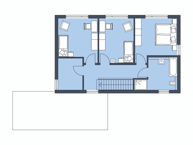 Massivhaus Poschmann von Plan-Concept Massivhaus, Cubushaus Grundriss 2