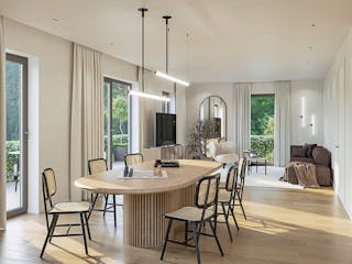 Massivhaus Trento von P & P Massivhaus Schlüsselfertig ab 299000€, Satteldach-Klassiker Innenansicht 1