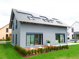 Fertighaus Koblenz von Fingerhut Haus Schlüsselfertig ab 571552€, Satteldach-Klassiker Außenansicht 2