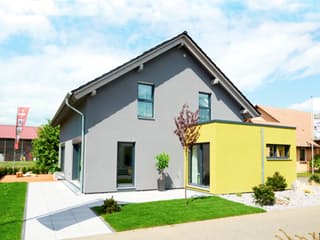 Fertighaus Koblenz von Fingerhut Haus Schlüsselfertig ab 571552€, Satteldach-Klassiker Außenansicht 3