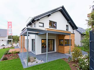 Fertighaus Wuppertal von Fingerhut Haus Schlüsselfertig ab 606177€, Satteldach-Klassiker Außenansicht 7