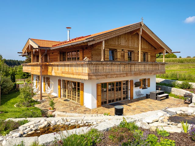 Fertighaus Alois von Regnauer Hausbau Schlüsselfertig ab 786020€, Satteldach-Klassiker Außenansicht 1 Fertighaus Alois von Regnauer Hausbau Schlüsselfertig ab 786020€, Satteldach-Klassiker Außenansicht 1