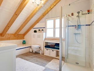 Blockhaus Oedheim von Rems-Murr-Holzhaus Ausbauhaus ab 300579€, Blockhaus Innenansicht 2