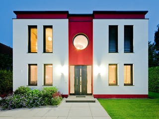 Massivhaus Cubatur 155 von ROTH-MASSIVHAUS Schlüsselfertig ab 375300€, Cubushaus Außenansicht 1