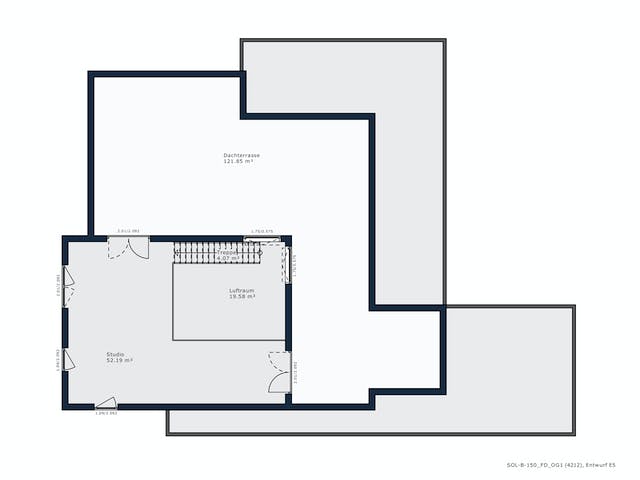 Fertighaus Solitaire-B-150 E5 von SCHWABENHAUS Schlüsselfertig ab 542455€, Bungalow Grundriss 2