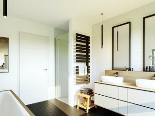 Fertighaus Solitaire-E-155 E9 von SCHWABENHAUS Schlüsselfertig ab 494771€, Cubushaus Innenansicht 3