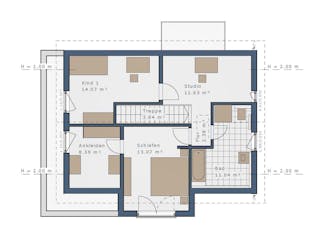 Fertighaus Solitaire Einfamilienhäuser von SCHWABENHAUS Schlüsselfertig ab 348208€, Satteldach-Klassiker Außenansicht 4