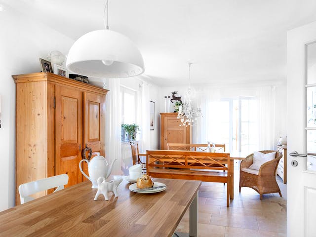 Fertighaus E 15-128.8 - Modernes Landhaus von SchwörerHaus Schlüsselfertig ab 332211€, Satteldach-Klassiker Innenansicht 2