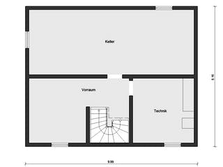 Fertighaus E 15-143.33 - Haus mit Pultdach von SchwörerHaus Schlüsselfertig ab 394599€, Pultdachhaus Grundriss 3