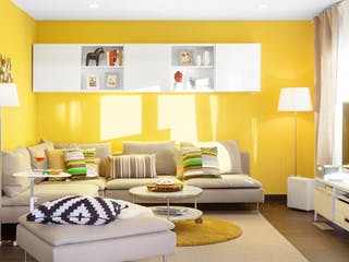 Fertighaus E 15-146.3 - Young Family Home 1 von SchwörerHaus Schlüsselfertig ab 474050€, Pultdachhaus Innenansicht 1