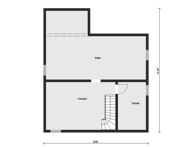 Fertighaus E 15-153.1 - Sonneninselhaus von SchwörerHaus Schlüsselfertig ab 423735€, Satteldach-Klassiker Grundriss 3
