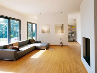 Fertighaus E 15-217.1 - Fertighaus mit 200 qm von SchwörerHaus Schlüsselfertig ab 630242€, Pultdachhaus Innenansicht 1