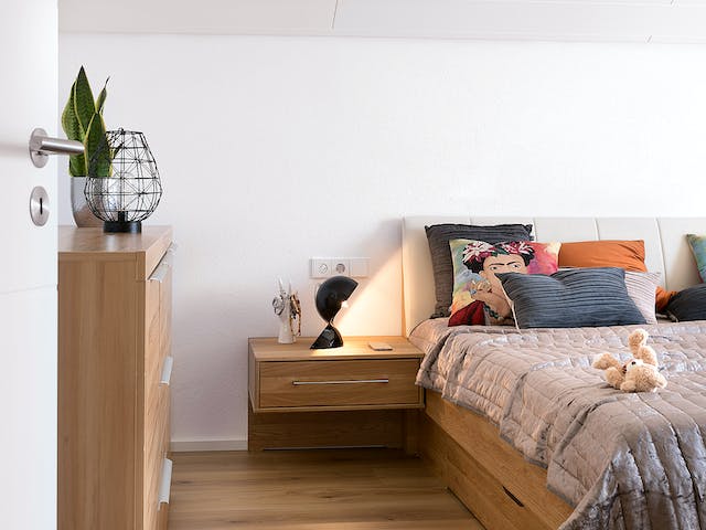 Fertighaus E 15-121.7 - Kundenhaus Bagatur von SchwörerHaus Schlüsselfertig ab 352818€, Satteldach-Klassiker Innenansicht 4