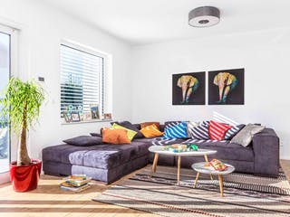 Fertighaus E 20-135.4 - Doppelhaus als Effizienzhaus 40 Plus von SchwörerHaus Schlüsselfertig ab 471258€, Innenansicht 1