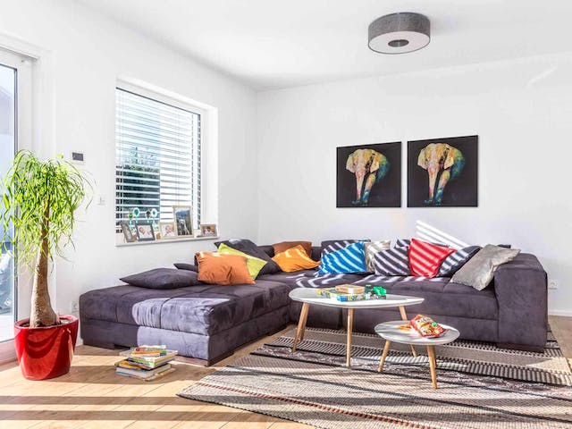 Fertighaus E 20-135.4 - Doppelhaus als Effizienzhaus 40 Plus von SchwörerHaus Schlüsselfertig ab 471258€, Innenansicht 1