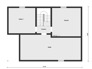Fertighaus E 20-172.2 - Energieplus-Fertighaus von SchwörerHaus Schlüsselfertig ab 512364€, Satteldach-Klassiker Grundriss 3