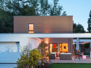 Fertighaus E 20-176.2 - Markantes Fertighaus als Kubus von SchwörerHaus Schlüsselfertig ab 530557€, Cubushaus Außenansicht 1