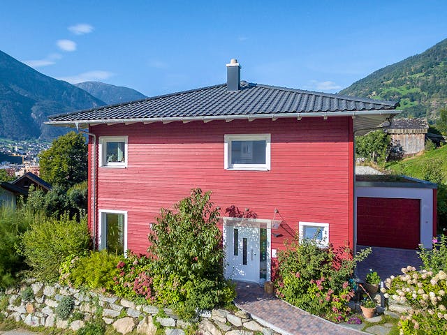 Fertighaus E 20-144.8 - Skandinavisches Holzhaus als Fertighaus von SchwörerHaus Schlüsselfertig ab 446550€, Außenansicht 1 Fertighaus E 20-144.8 - Skandinavisches Holzhaus als Fertighaus von SchwörerHaus Schlüsselfertig ab 446550€, Außenansicht 1