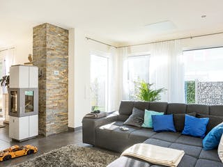 Fertighaus E 20-163.2 - Nachhaltige Stadtvilla von SchwörerHaus Schlüsselfertig ab 448554€, Stadtvilla Innenansicht 1