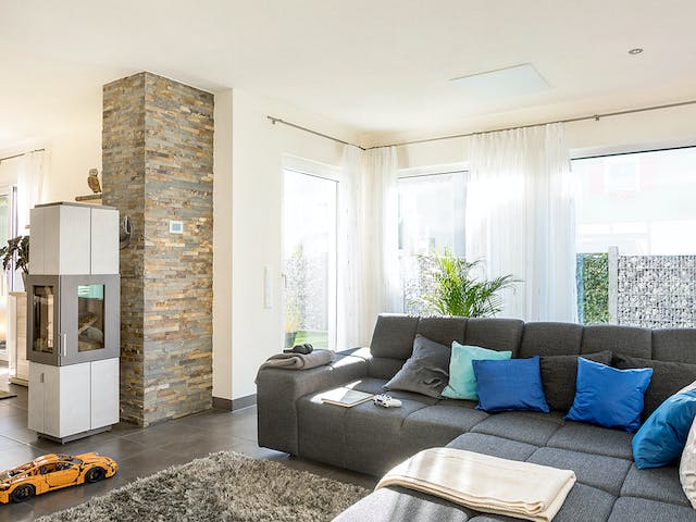Fertighaus E 20-163.2 - Nachhaltige Stadtvilla von SchwörerHaus Schlüsselfertig ab 448554€, Stadtvilla Innenansicht 1