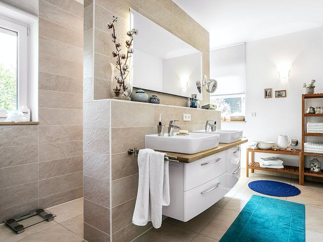 Fertighaus E 20-173.3 - Stadtvilla in Hanglage von SchwörerHaus Schlüsselfertig ab 477542€, Stadtvilla Innenansicht 7