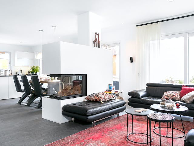 Fertighaus E 20-189.4 - Individuelle Stadtvilla nach eigenem Wunsch von SchwörerHaus, Innenansicht 1