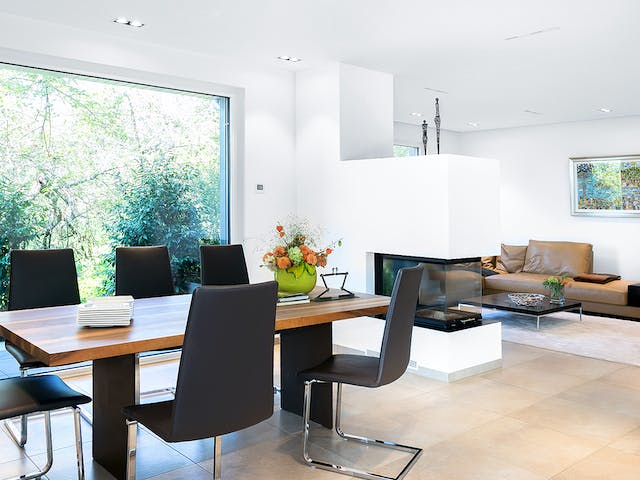 Fertighaus E 20-222.1 - Villa in Hanglage von SchwörerHaus Schlüsselfertig ab 1031805€, Cubushaus Innenansicht 2