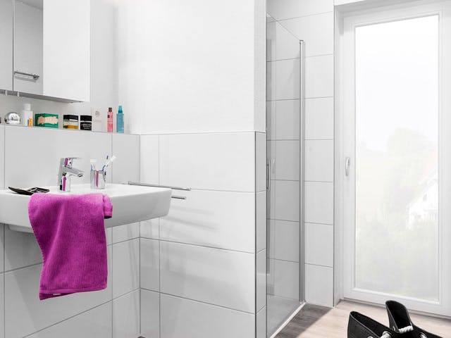 Fertighaus F 10-043.5 - FlyingSpace im Garten von SchwörerHaus Schlüsselfertig ab 179126€, Bungalow Innenansicht 4