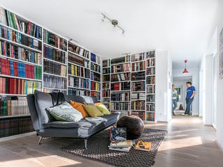 Fertighaus F 10-043.13 - Wohnmodul FlyingSpace als Anbau von SchwörerHaus Schlüsselfertig ab 185273€, Bungalow Innenansicht 1