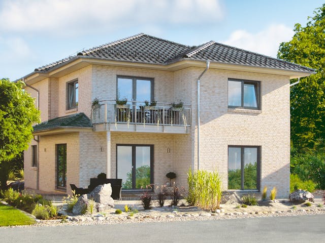 Fertighaus Solitüde von Danhaus Deutschland Schlüsselfertig ab 491654€, Stadtvilla Außenansicht 1