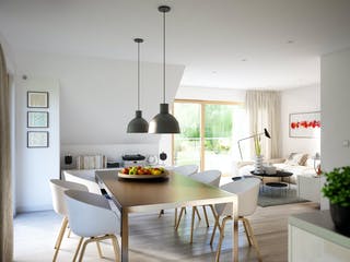 Fertighaus SOLUTION 204 V7 L von Living Fertighaus Schlüsselfertig ab 518569€, Stadtvilla Innenansicht 1